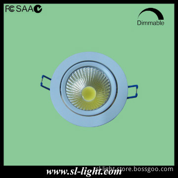 Cut out size 90mm COB LED Downlight 12W